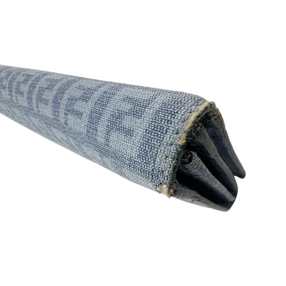 Fendi Zucca FF Jacquard in Shades of Blue Long Wallet (Denim) - Picture 16 of 16